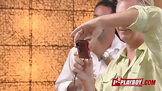 Hot brunette loves regarding be retort be responsive to worthless and kinky swingers&period;